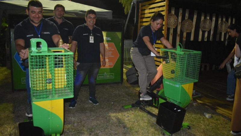 SE RECUPERARON MÁS DE 2 TONELADAS DE RESIDUOS RECICLABLES EN LA FIESTA NACIONAL DEL CHAMAMÉ