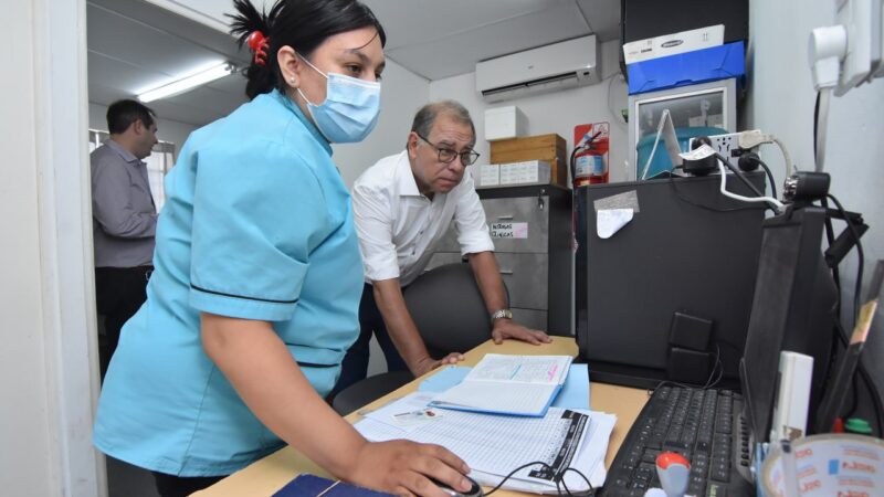 AVANZAN OBRAS INTEGRALES Y DE MODERNIZACIÓN EN LA ATENCIÓN DE SALAS SANITARIA DE LA CIUDAD