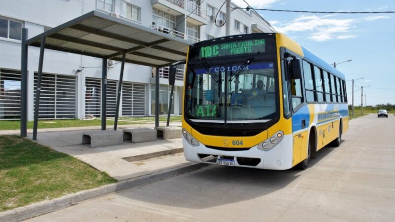 LA MUNICIPALIDAD EXTIENDE EL SERVICIO DEL TRANSPORTE PÚBLICO HASTA EL PARQUE INDUSTRIAL SANTA CATALINA