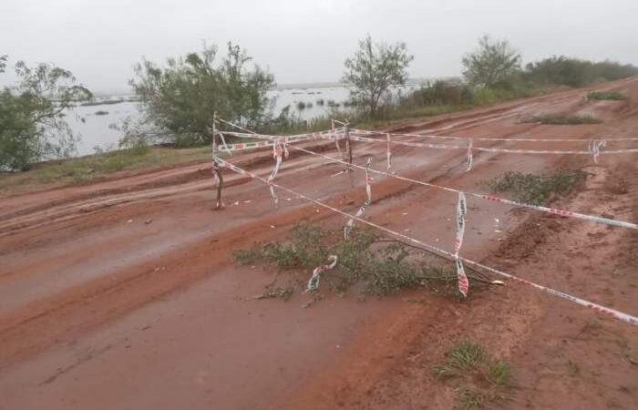 SANTO TOMÉ: RESTRINGEN EL TRÁNSITO EN LA RUTA N°40 POR SOCAVAMIENTO