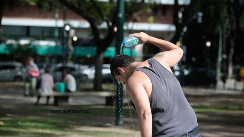 PERSISTE EL ALERTA POR CALOR EXTREMO PARA CAPITAL Y VARIAS LOCALIDADES