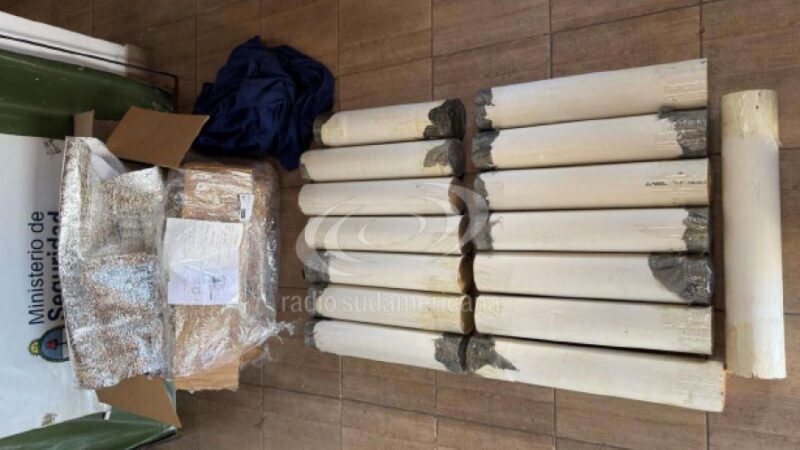 IMPUTARON A UN HOMBRE QUE INTENTÓ RETIRAR UNA ENCOMIENDA CON 15 KILOS DE DROGA