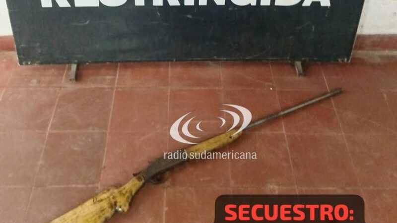 LOMAS DEL MIRADOR: SECUESTRARON UNA ESCOPETA Y DEMORARON A DOS PERSONAS