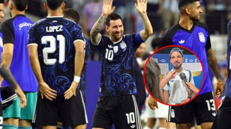 «JUGUÉ AL LADO DEL MEJOR DE TODOS»: LA EMOCIÓN DEL «FLACO» LÓPEZ